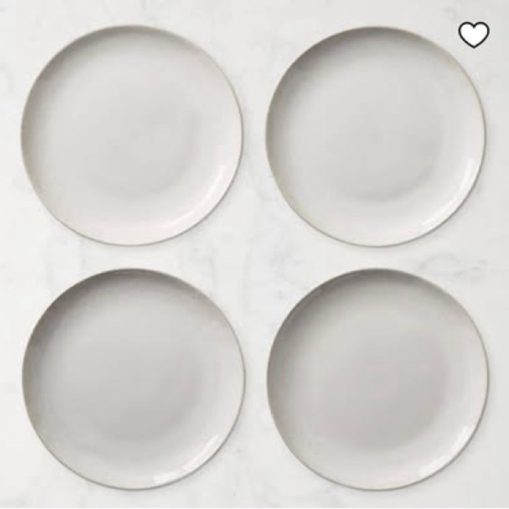 Williams and Sonoma BRAND NEW Cyprus reactive glaze salad plates and bowls